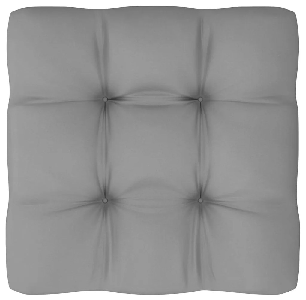 vidaXL Υποπόδιο Κήπου από Παλέτες Μελί Εμποτισμένο Ξύλο Πεύκου