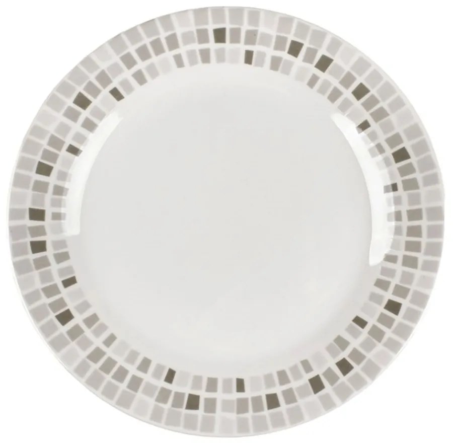 Πιάτο Πορσελάνης Ρηχό Φ24cm MOSAIC Max Home NW16110001