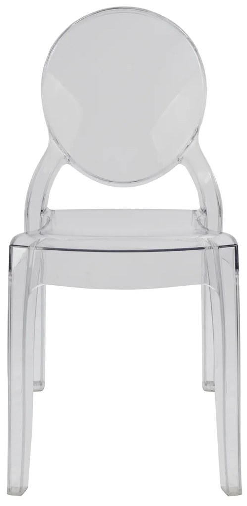 ΚΑΡEΚΛΑ ΑΚΡΥΛΙΚΗ ΔΙΑΦΑΝΗ ARAMIS HM0170 42,5x52x89,5 εκ.