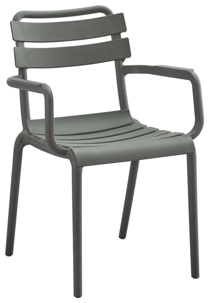 Καρέκλα - Πολυθρόνα PHILLY C6123.04 Olive Green Πολυπροπυλενίου 58,5x49x83,5Υεκ. 58.5x49x83.5 εκ.