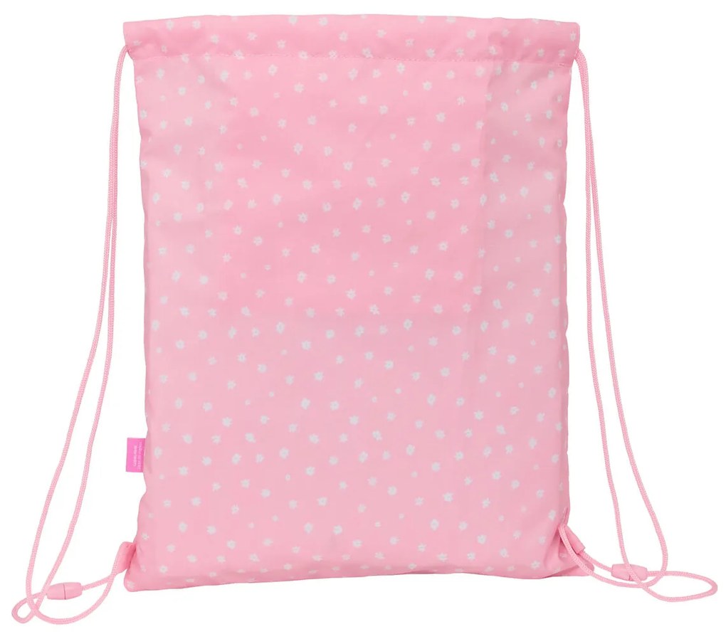 Σχολική Τσάντα με Σχοινιά Glow Lab Sweet home Ροζ 26 x 34 x 1 cm