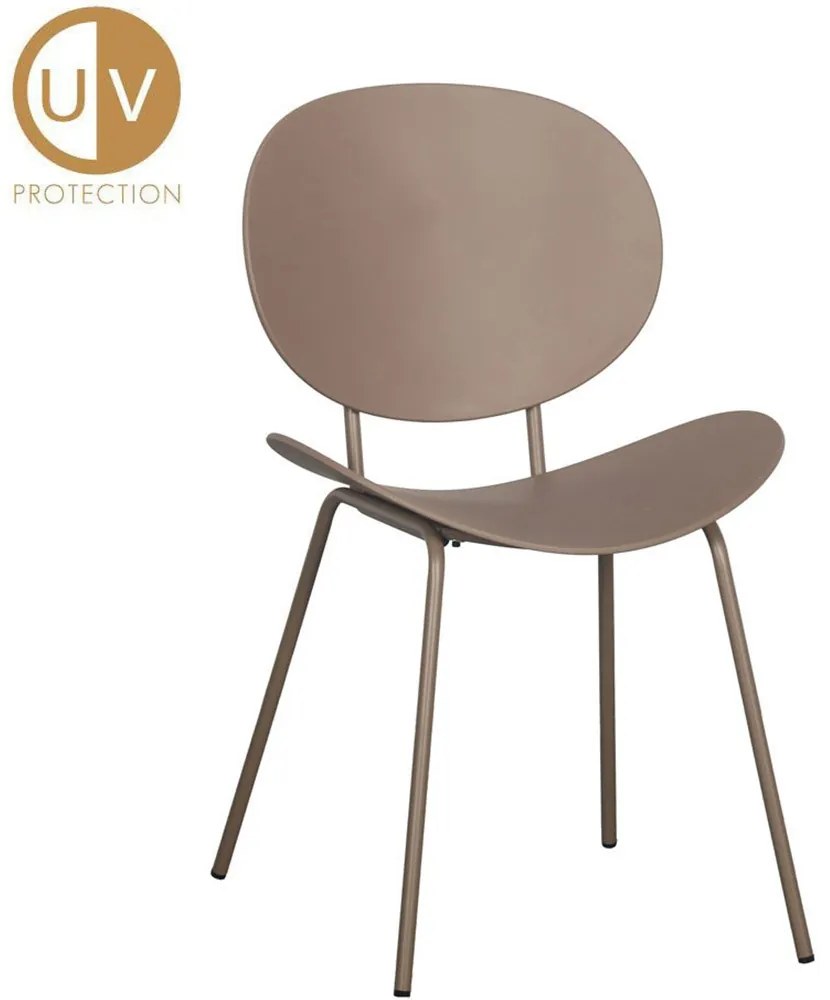 Καρέκλα Futura 27-0226 51x50x80.5cm Latte