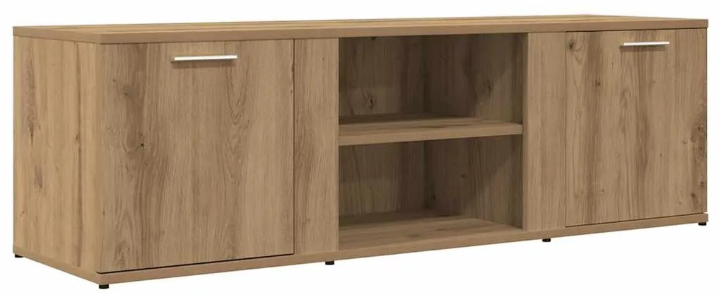 vidaXL Έπιπλο Τηλεόρασης Τεχνίτης Δρυς 120x34x37 εκ. Επεξ. Ξύλο