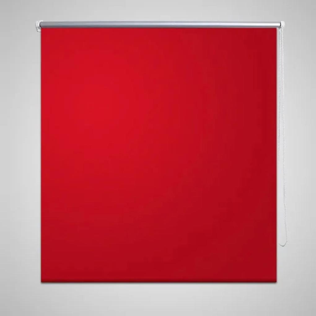 vidaXL Στόρι Συσκότισης Ρόλερ Κόκκινο 160 x 175 εκ.