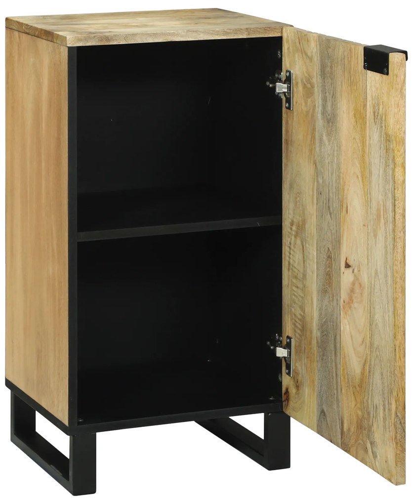 vidaXL Πλευρά - 40 x 33.5 x 75 εκ - Μασίφ Ξύλο Μάνγκο