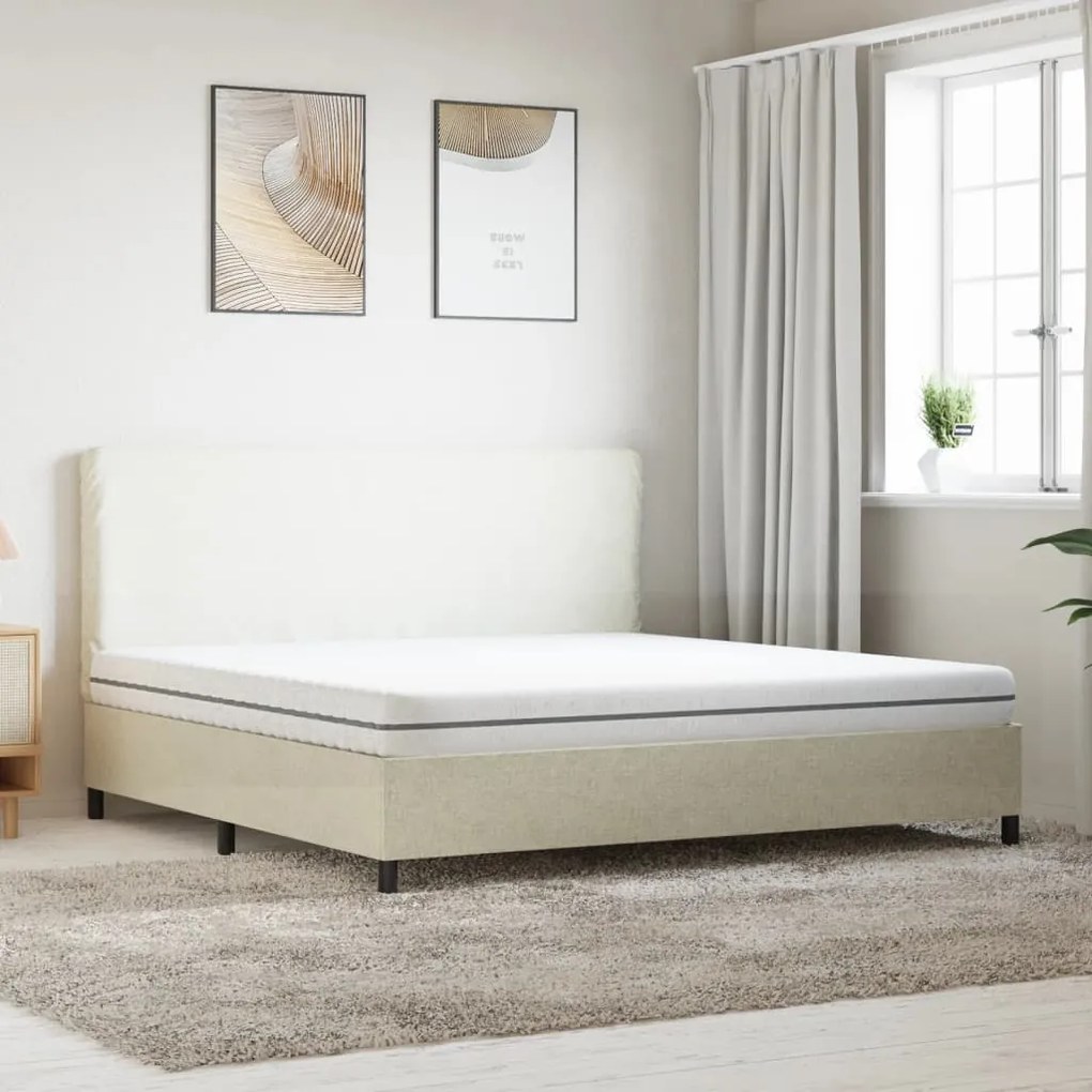 vidaXL Στρώμα Αφρού Medium Soft 180x200 εκ.