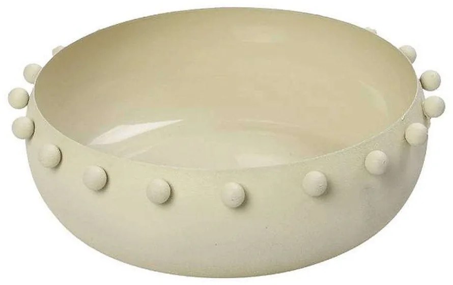 Διακοσμητικό Μπωλ AKA238 20cm Cream Espiel Metal