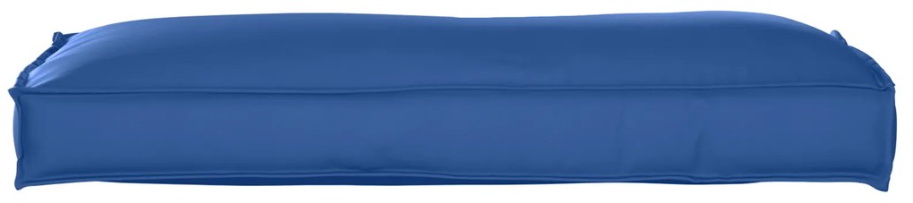 vidaXL Μαξιλάρι Παλέτας για Πλάτη Ρόγιαλ Μπλε 120 x 40 x 12 cm, Ύφασμα Oxford