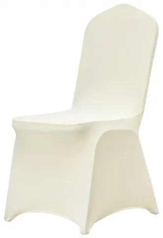 100pcs Stretch Spandex Folding Chair Covers Ivory Color Party Easy Clean