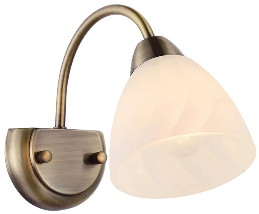 Απλίκα Τοίχου Aca Byron DLX7391WBR Bronze