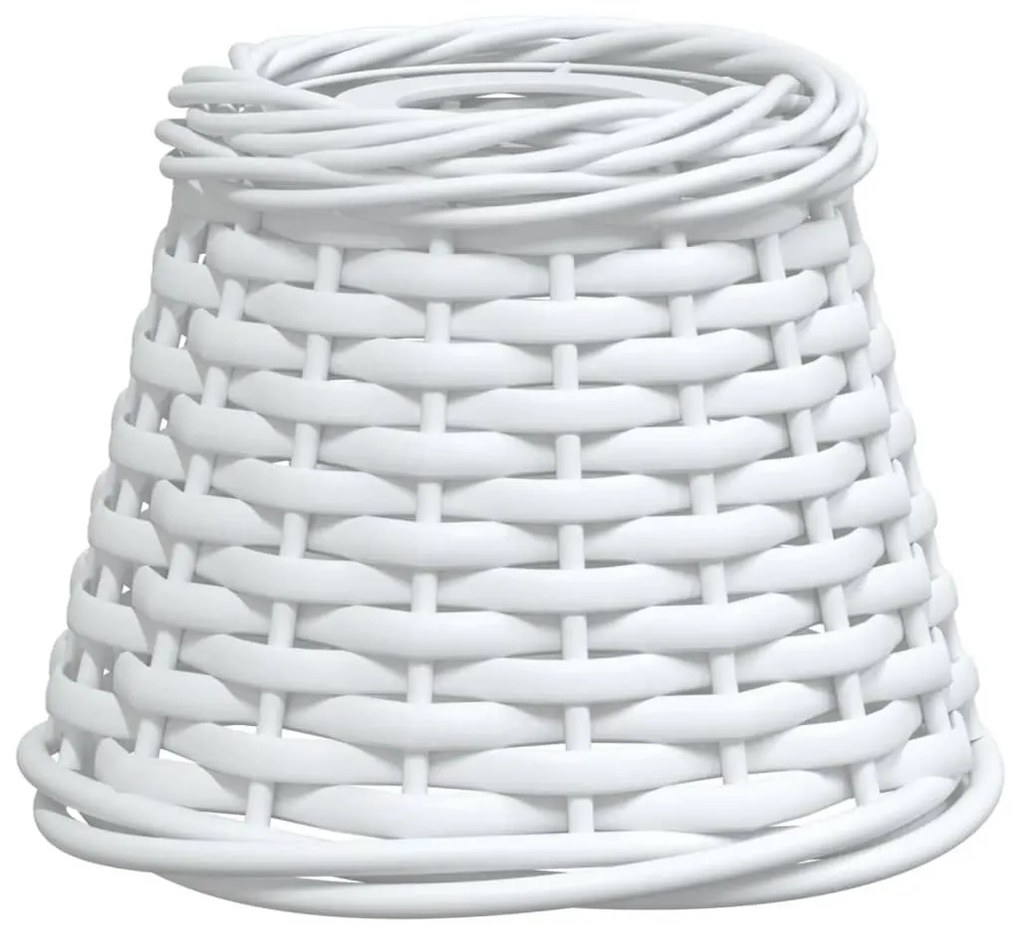 Καπέλο Φωτιστικού Οροφής Λευκό Ø15x12 εκ. από Wicker - Λευκό