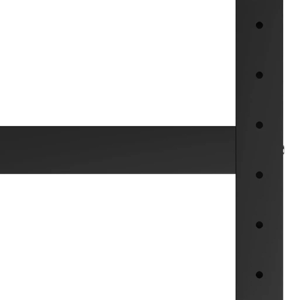 vidaXL Σκελετός Πάγκου Εργασίας Μαύρο/Κόκκινο 150x57x79 εκ. Μεταλλικός