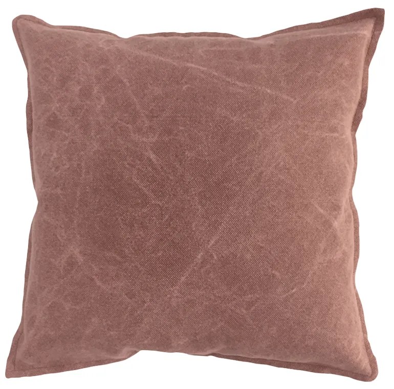 ROCK ΔΙΑΚΟΣΜΗΤΙΚΟ ΜΑΞΙΛΑΡΙ ΥΦΑΣΜΑ DUSTY PINK 45x45 - 017324 - 017324