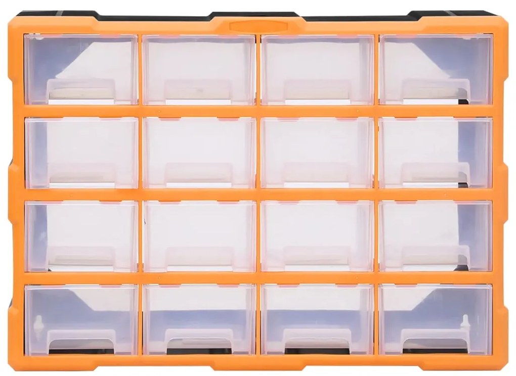 vidaXL Συρταριέρα Οργάνωσης με 16 Μεσαία Συρτάρια 52 x 16 x 37 εκ.