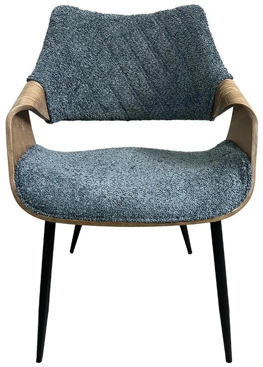 Καρέκλα Τραπεζαρίας FL6145 Fylliana Μπλέ 58x56x83 εκ. 58x56x83 εκ.
