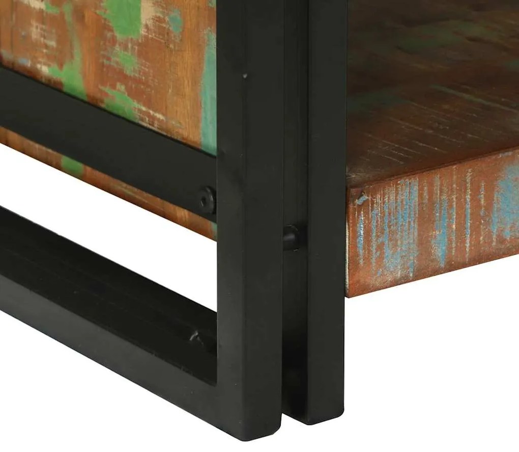 vidaXL Τραπεζάκι σαλονιού 90 x 50 x 38 εκ Στερεό Ανακτηθέν Ξύλο