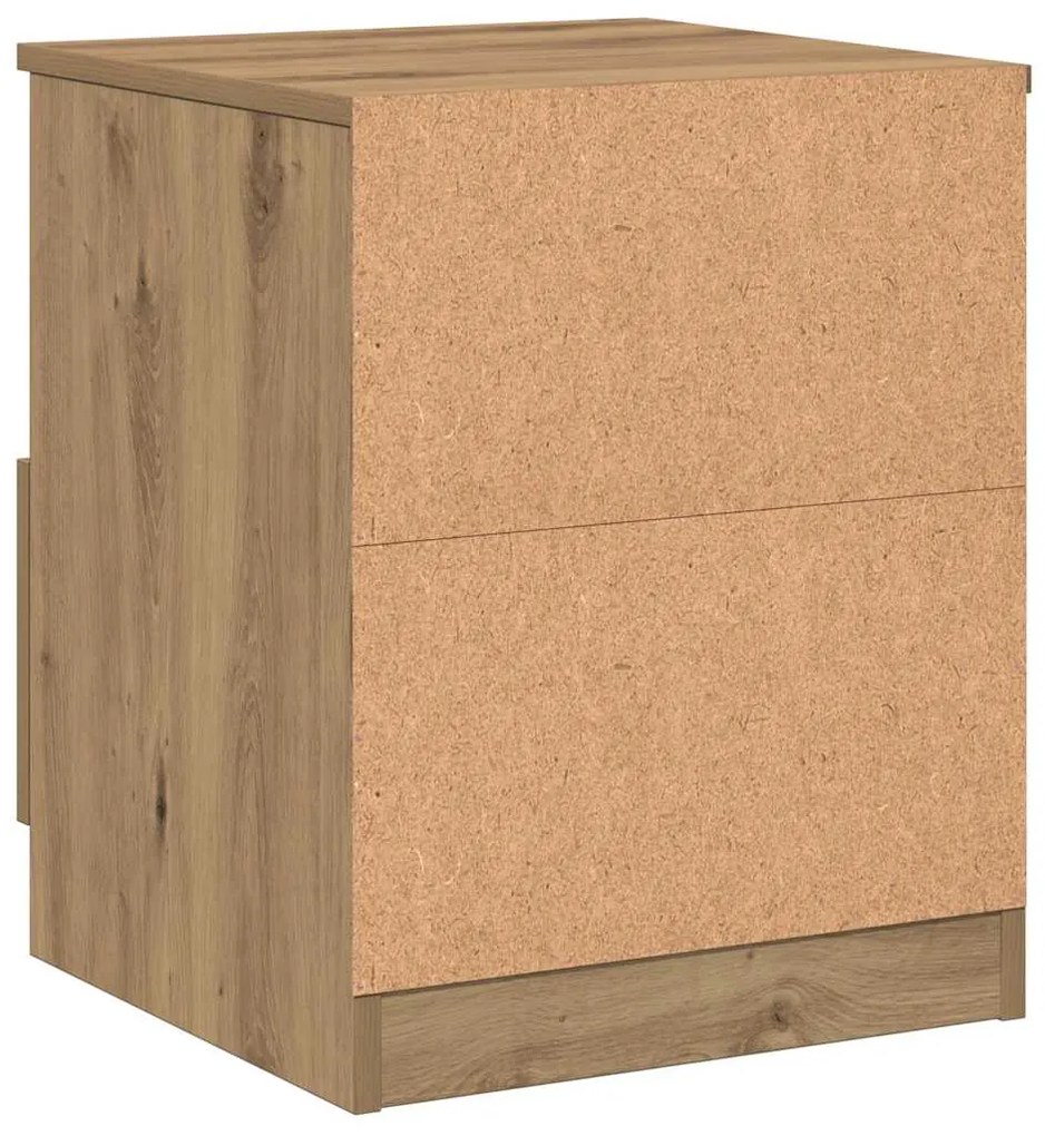 vidaXL Κομοδίνο ντουλάπι Artisan Oak 40x40x50 cm Κατασκευασμένο ξύλο