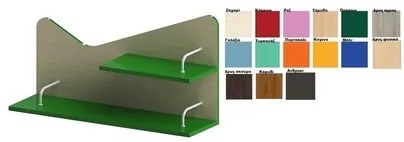 ALFA SET  Ραφιέρα AS 90069 120x64x28cm BEST-90069