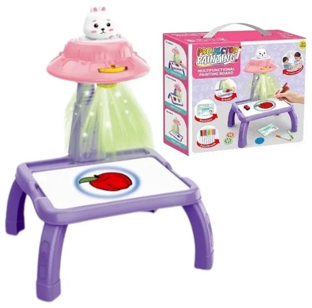 Προτζέκτορας Ζωγραφικής Γατάκι Μωβ