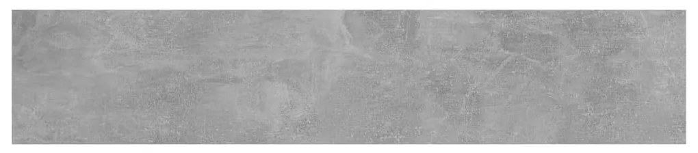 vidaXL Ράφια Βιβλιοθήκης 4 τεμ Γκρι Σκυροδ. 100x20x1,5 εκ. Επεξ. Ξύλο