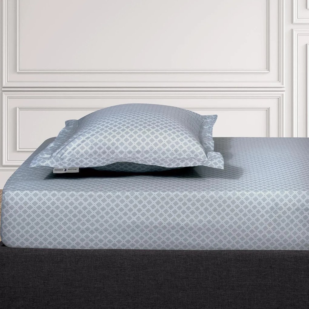 ΥΠΕΡΔΙΠΛΟ ΣΕΝΤΟΝΙ ΜΕ ΛΑΣΤΙΧΟ 160x200cm GREENWICH POLO CLUB - LOFT 2510