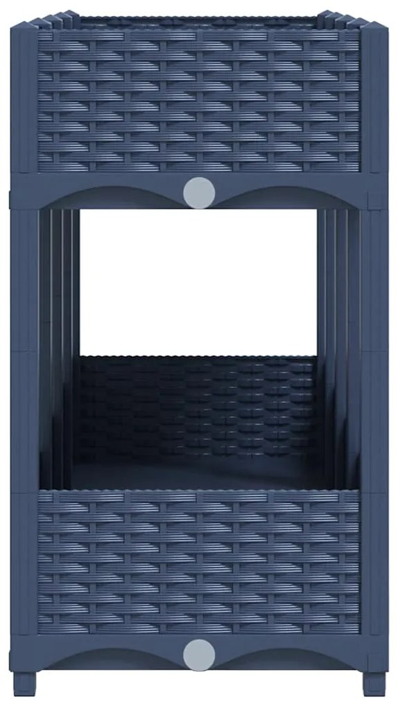 vidaXL Ζαρντινιέρα 160 x 40 x 71 εκ. από Πολυπροπυλένιο