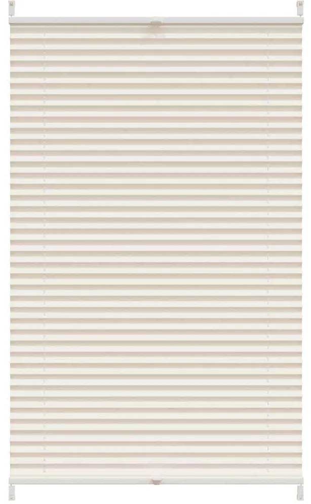 vidaXL Πλισέ ρόλερ σκίασης 80x150cm Κρεμ
