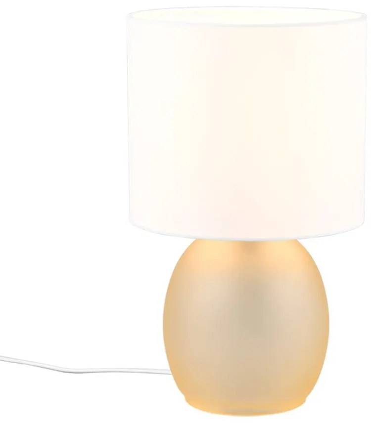 Φωτιστικό Επιτραπέζιο Vela 517900112 18x29cm 1xE14 10W Amber-White Trio Lighting