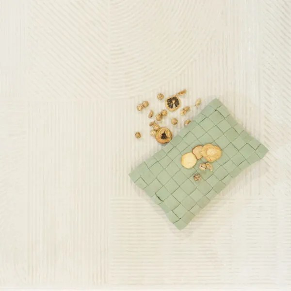 Χαλί ezzo Charlotte C591A3X CREAM-80 x 150 εκ