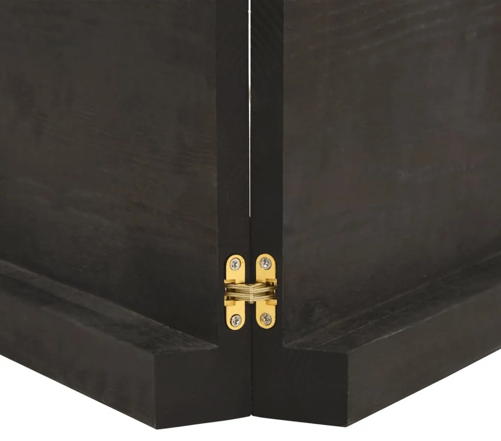vidaXL Επιφάνεια Τραπεζιού Σκούρο Καφέ 180x60x(2-6)εκ Επεξ. Μασίφ Δρυς