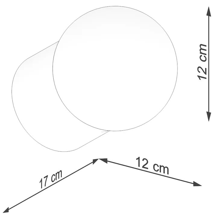 Sollux Φωτιστικό τοίχου Boomo 1,1xG9/8w, Φυσικό ξύλο