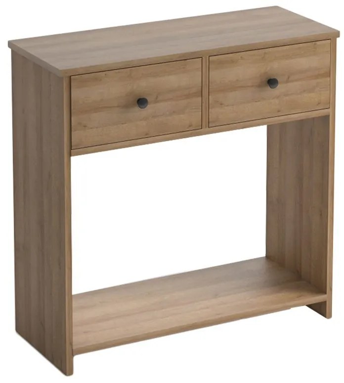 Κονσόλα Brecken pakoworld oak 80x35x90εκ