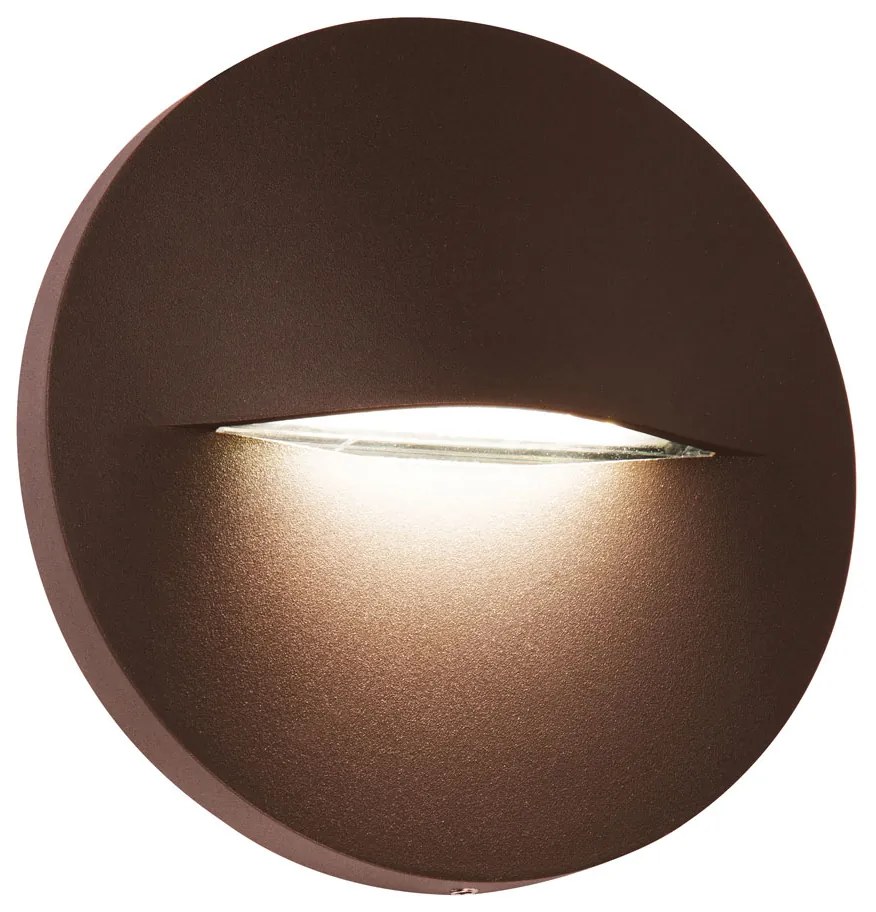 Απλίκα LED Εξωτερικού Χώρου Viokef Vita Brown 4298301