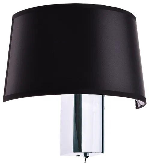 Φωτιστικό Επίτοιχο Aca OD5611B BOTTICELLI Μαύρο Ματ (Black Mat)