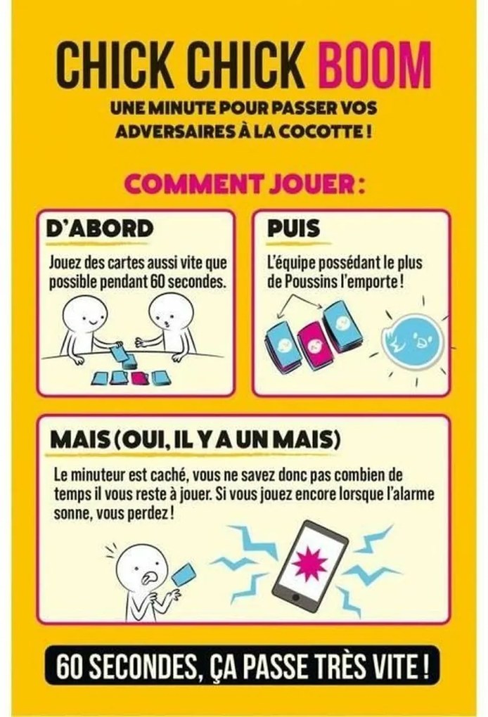 Επιτραπέζιο Παιχνίδι Asmodee Chick Chick Boom