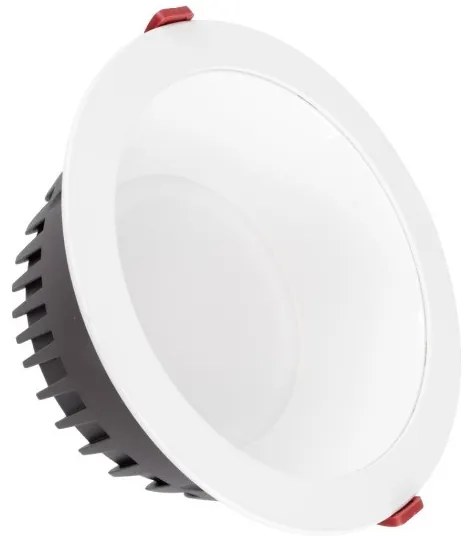 Χωνευτό LED Panel Downlight Φ22cm 42W IP20 4500K Λευκό 60195 Globostar-60195-Λευκό 60195