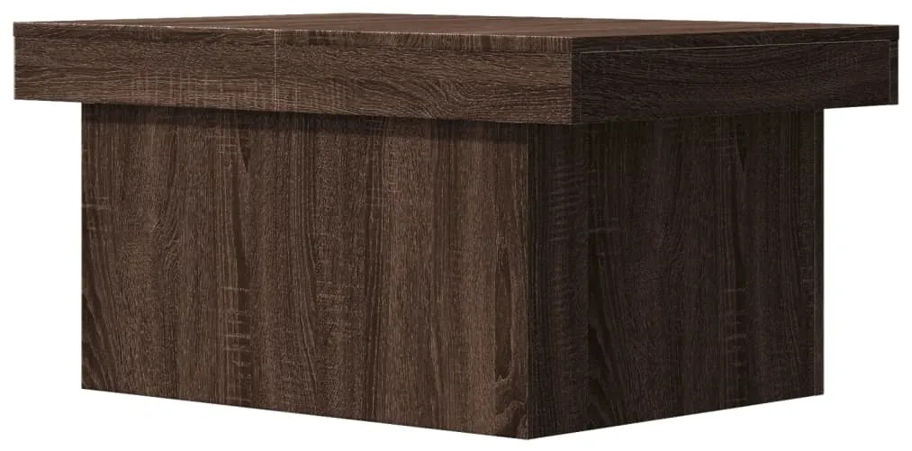 vidaXL Τραπεζάκι Σαλονιού Καφέ Δρυς 100x55x40 εκ. Επεξεργασμένο Ξύλο