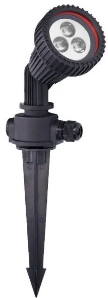 Σποτ Φωτιστικό Κήπου Μαύρο Tidian PX-0214-NEG ForLight-PX-0214-NEG-Μαύρο PX-0214-NEG