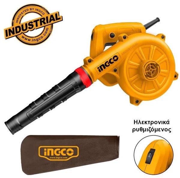 Φυσητήρας Αέρα Ηλεκτρικός 650W Κίτρινο Επαγγελματικός AB6038 INGCO AB6038
