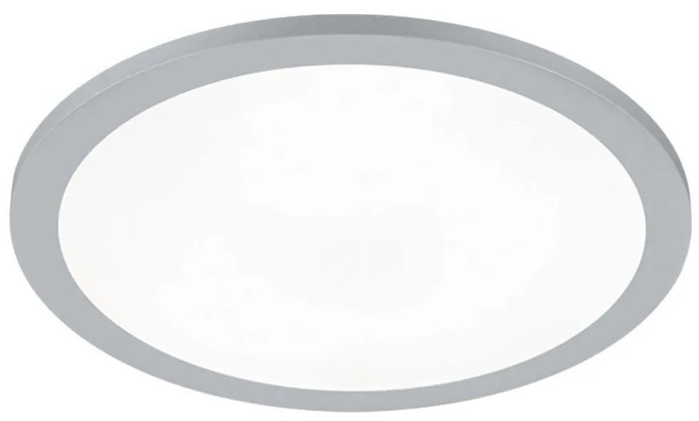 Φωτιστικό Οροφής - Πλαφονιέρα Tiberius R62983087 16W Led Φ30cm 4cm Titanium RL Lighting Πλαστικό