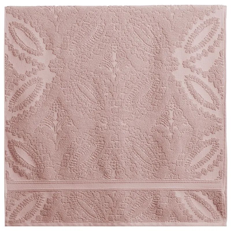 Πετσέτα Louiza Pink Nef-Nef Homeware Προσώπου 50x90cm 100% Βαμβάκι