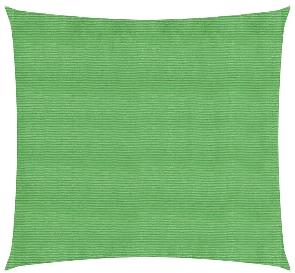 311272 Sunshade Sail 160 g/m² Light Green 2x2 m HDPE - Πράσινο