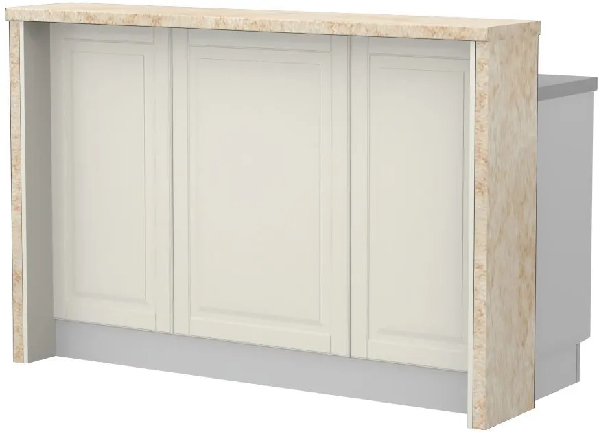 Πάγκος νησίδας Toscana-Μήκος: 150 εκ.-Latino marble