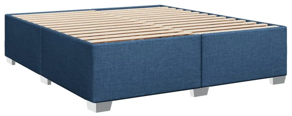 ΚΡΕΒΑΤΙ BOXSPRING ΜΕ ΣΤΡΩΜΑ ΜΠΛΕ 180X200 ΕΚ. ΥΦΑΣΜΑΤΙΝΟ 3288273