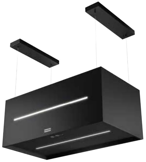 Franke Maris FMAS BK EXTRA MATT F80 Απορροφητήρας Κεντρική Καμινάδα 80cm Μαύρος