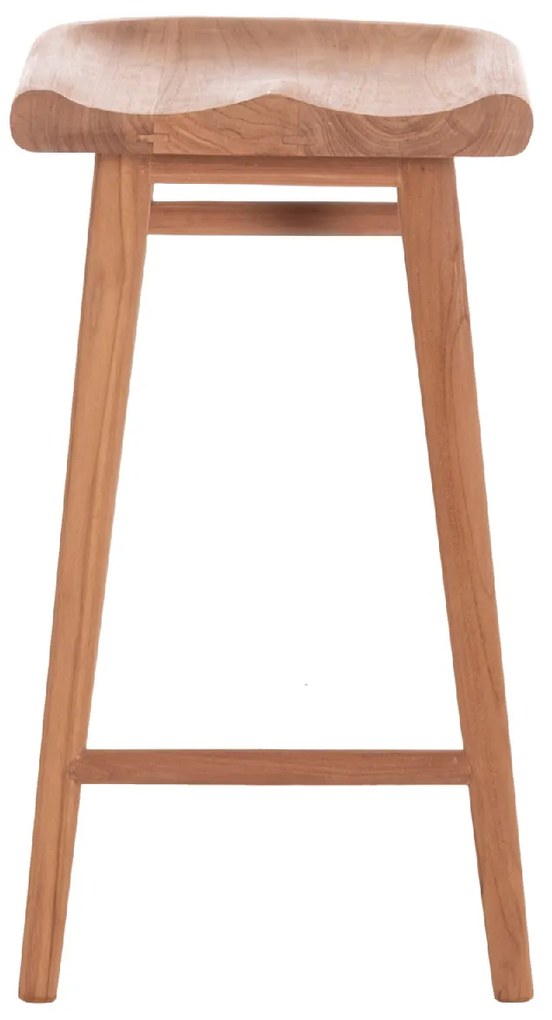 ΣΚΑΜΠΟ ΜΠΑΡ BOLMAR HM18108 ΞΥΛΟ ΤΕΑΚ ΣΕ ΦΥΣΙΚΟ 40.5x44x74Υεκ.