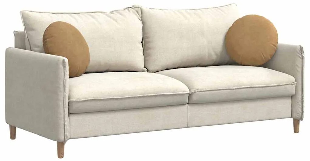 vidaXL Μαξιλάρια καθισμάτων 2 pcs Καφέ Ø 40 x 13 εκ. Βελούδο