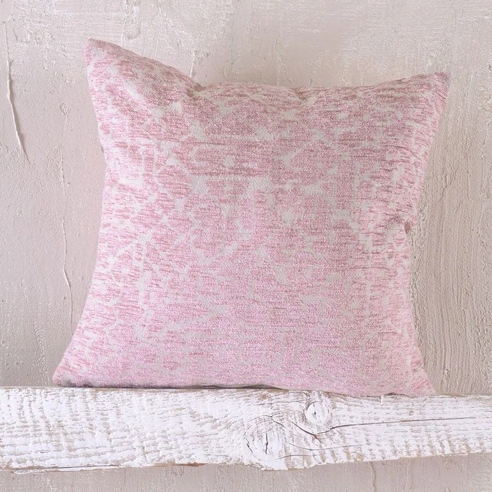 Μαξιλαροθήκη Διακοσμητική Wonder Pink Ρυθμός 40Χ40 Cotton,Chenille