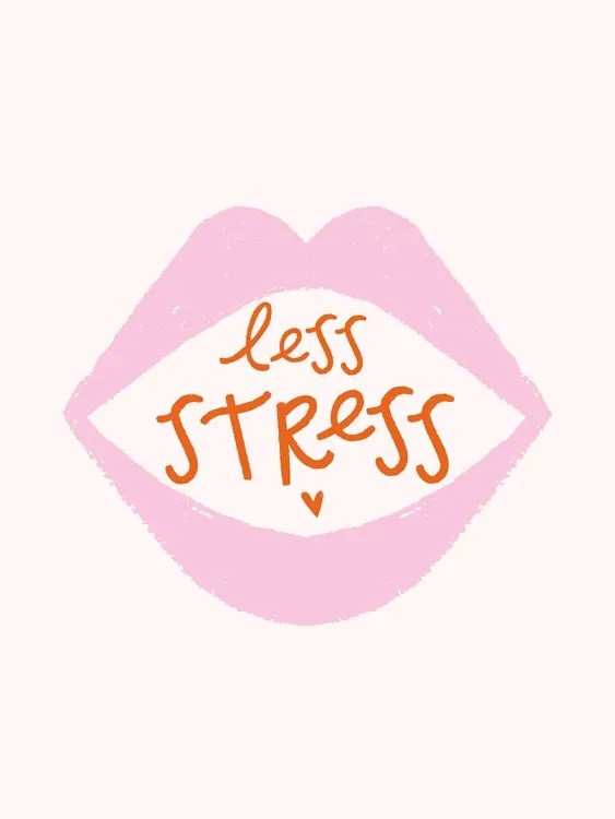 Εικονογράφηση Less Stress, Aislinn Simmonds