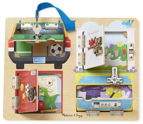 Εκπαιδευτικό κλειδαριές και σύρτης 9540 Melissa & Doug